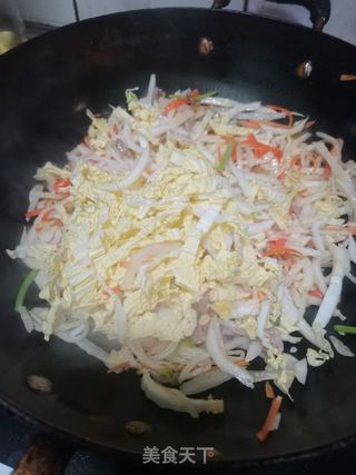 群英荟萃(白菜烩萝卜)的做法步骤:10