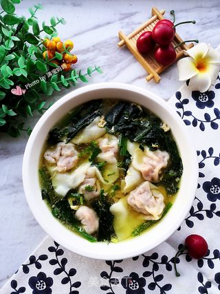 白菜肉馅馄饨的做法步骤:12
