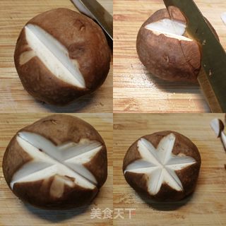 年夜饭新年菜谱(十九)好吃不胖蚝油香菇青菜的做法步骤:2