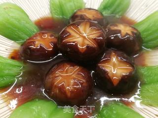 年夜饭新年菜谱(十九)好吃不胖蚝油香菇青菜的做法步骤:6