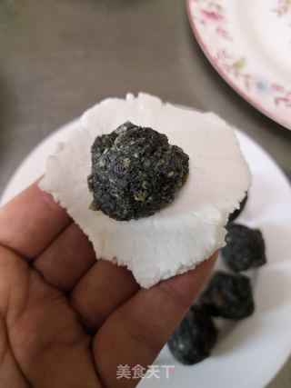 黑芝麻汤圆的做法步骤:6