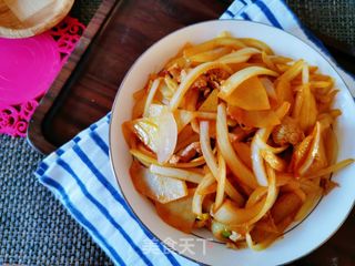 元葱炒土豆片的做法步骤:10