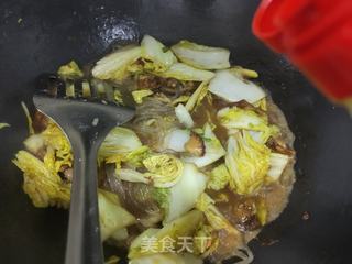 猪肉白菜炖粉条的做法步骤:11