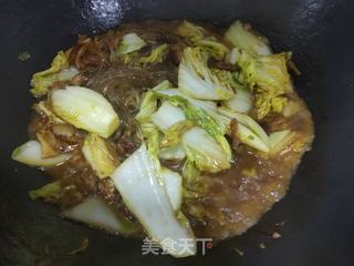 猪肉白菜炖粉条的做法步骤:12