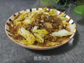 猪肉白菜炖粉条的做法步骤:14