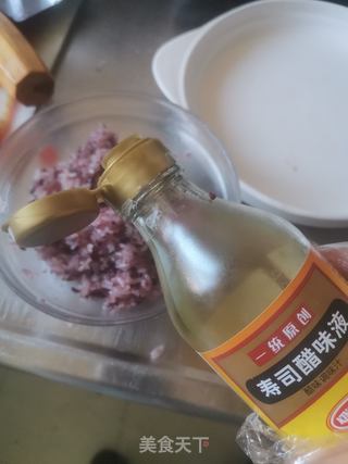 紫米鸡蛋三明治的做法步骤:3