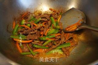 小炒黄牛肉的做法步骤：6