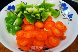 清炒莲藕的做法步骤:3