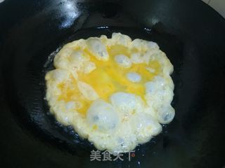 鸡蛋炒粉丝的做法步骤:4