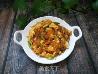 鸡蛋炒粉丝的做法步骤:15
