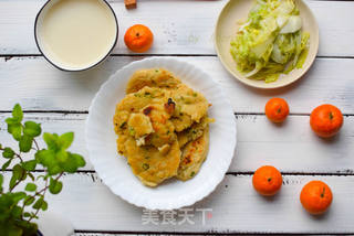 杂粮早餐饼的做法步骤：6