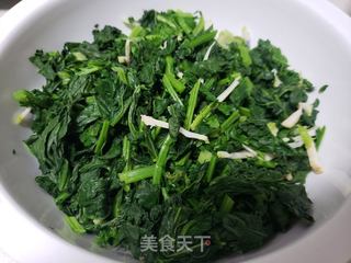 雪里红拌黄豆的做法步骤:3