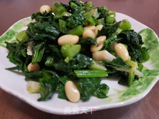 雪里红拌黄豆的做法步骤:10