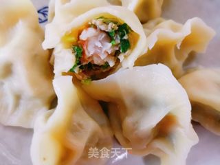 肉三鲜水饺的做法步骤:13