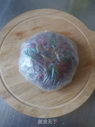 紫糯米八宝饭的做法步骤:11