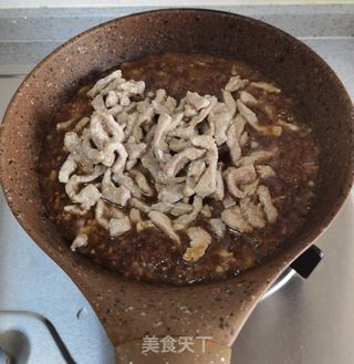 京酱肉丝的做法步骤:12