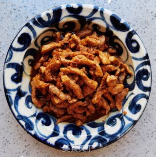 京酱肉丝的做法步骤:13