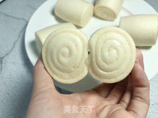 纯奶刀切馒头（新年蒸蒸日上）的做法步骤：9