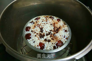 红糖八宝饭的做法步骤:6
