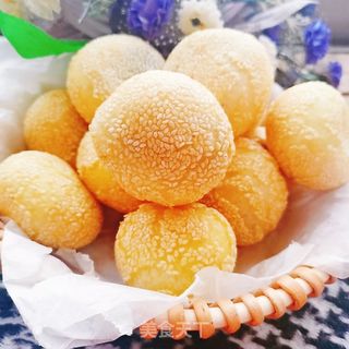 空心麻团的做法步骤:16