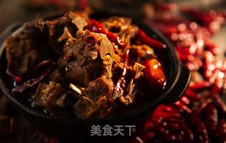 红烧羊蝎子的做法步骤:4