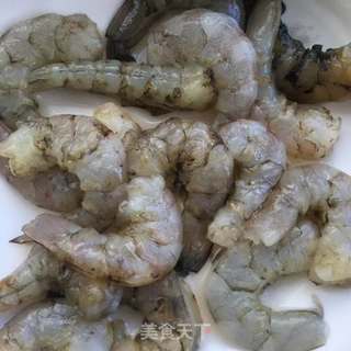 娃娃菜虾仁煲的做法步骤:2