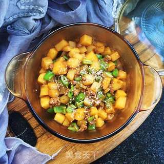黑胡椒牛肉炒土豆的做法步骤:13