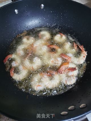 炸脆虾的做法步骤:6