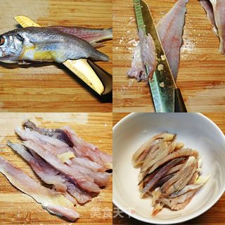 年夜饭新年菜(21)上海风味~小黄鱼春卷的做法步骤:2
