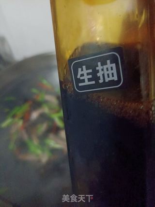 蒜黄炒羊肉的做法步骤:10