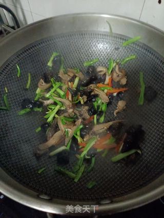 蒜黄炒羊肉的做法步骤:11