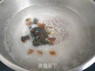 皮蛋瘦肉粥的做法步骤：9