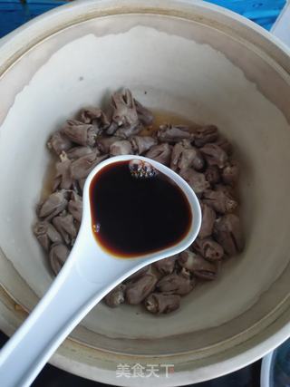 孜然鸡心的做法步骤:8