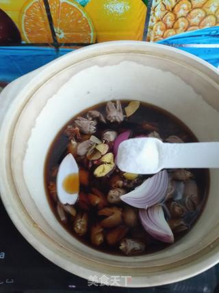孜然鸡心的做法步骤:11