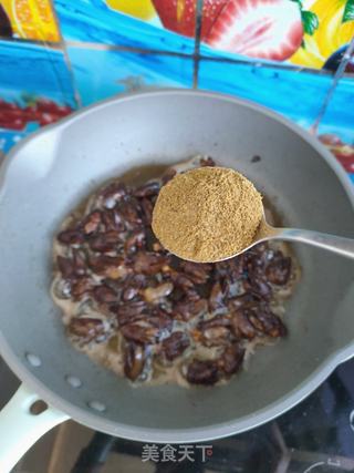 孜然鸡心的做法步骤:17