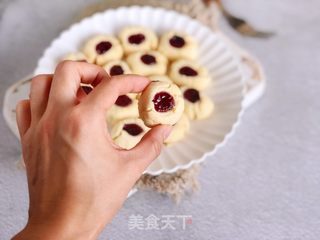 蓝莓玛格丽特饼干（新年必备）的做法步骤：11