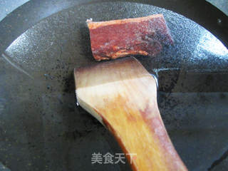 #酱肉炒西葫芦的做法图解3