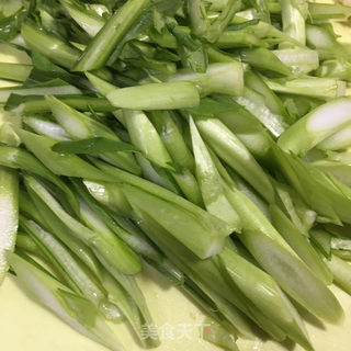 蒜蓉蚝油菜芯的做法步骤：3