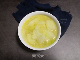 鸡汤白菜的做法步骤：3