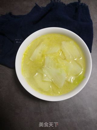 鸡汤白菜的做法步骤：4
