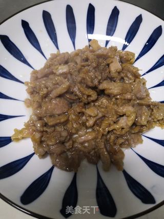 辣椒肉丝的做法步骤：4