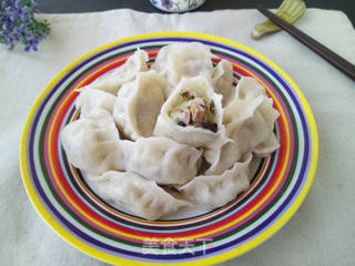 鸡肉白菜馅水饺的做法步骤:11