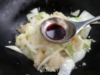 鱼鳔烧大白菜的做法步骤:7