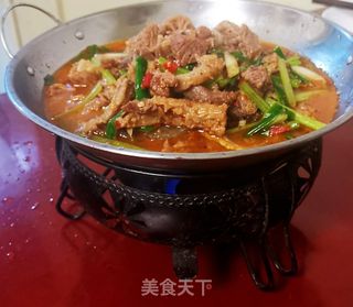 #五香牛腩煲的做法图解12