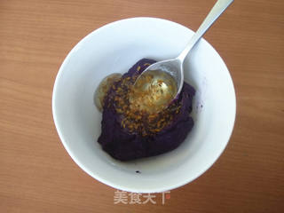 紫薯桂花汤圆的做法步骤：3