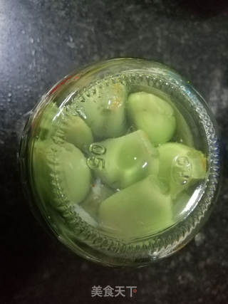 腌腊八蒜的做法步骤:8