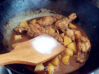 翅根烧土豆的做法步骤:12