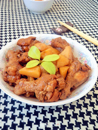 翅根烧土豆的做法步骤:13