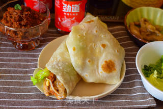 春饼卷嫩炒牛肉的做法步骤：15