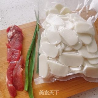 煮年糕的做法步骤：1